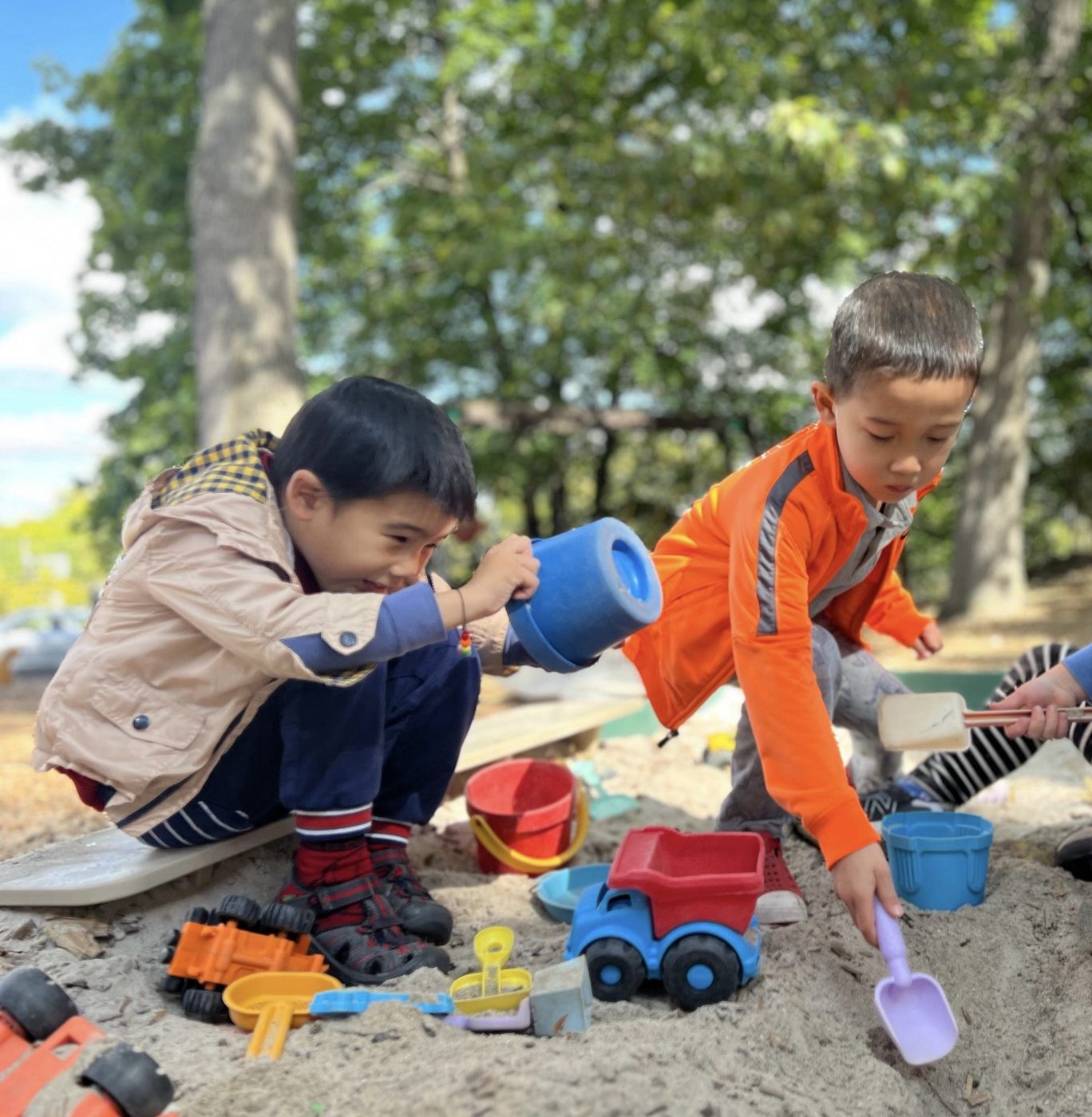 Children at Auburndale Community Nursery School in Newton, MA — Supporting Your Child’s First Days