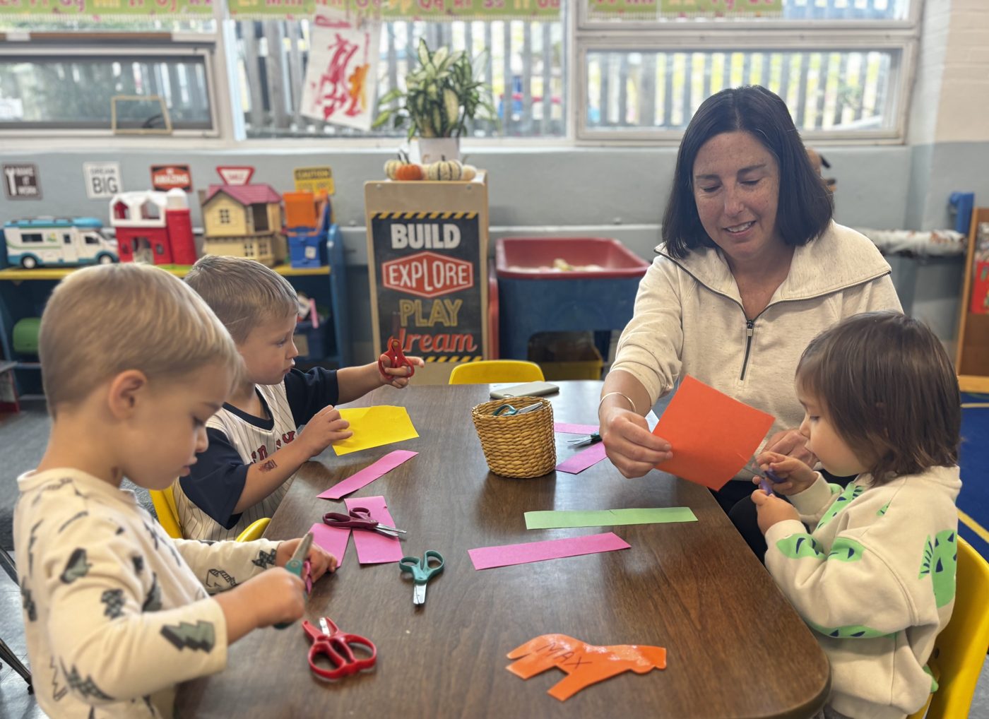 Children at Auburndale Community Nursery School in Newton, MA — Safety and Care