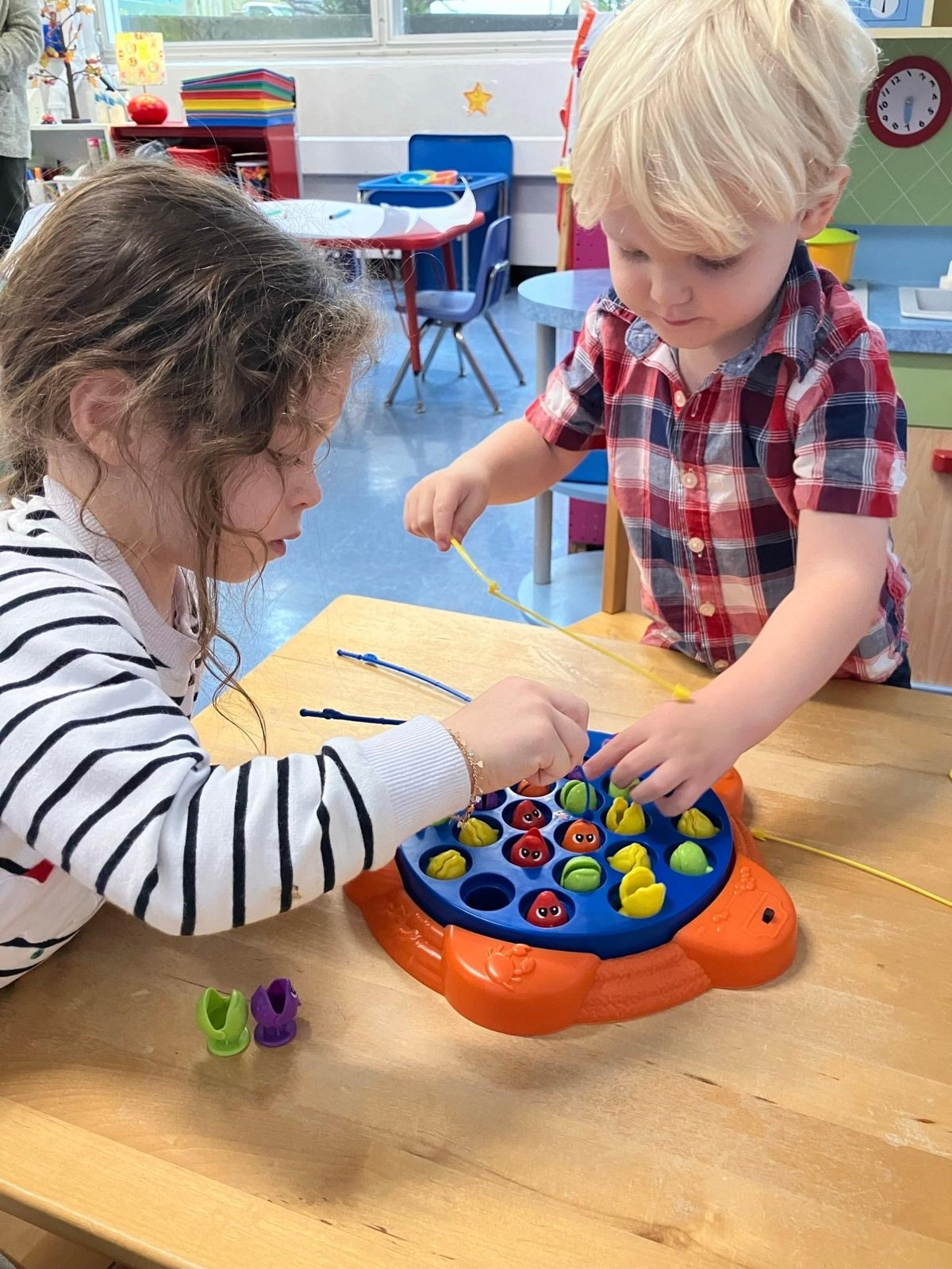Children at Auburndale Community Nursery School in Newton, MA — Morning Care
